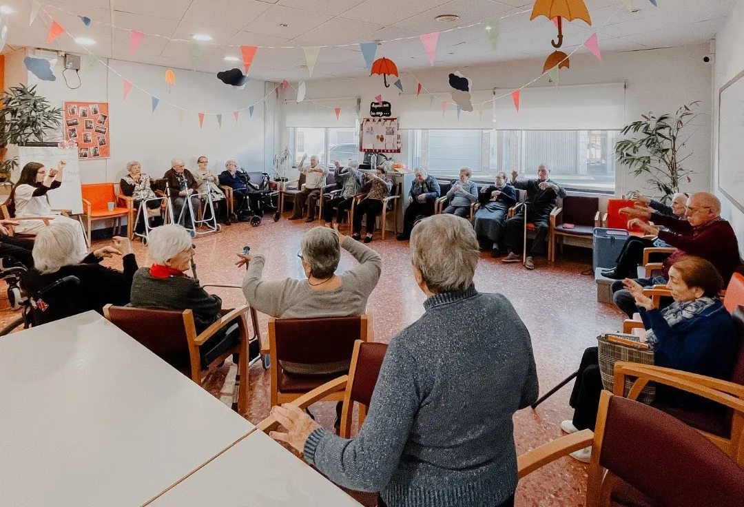 Gent gran al Centre de Dia La Bordeta